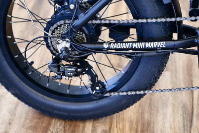 Radiant Mini Marvel Folding Fat-Tire Mini Ebike
