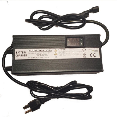 52v 300W Super Charger 80/90/100% - 1-5 AMP Lithium-Ion Battery