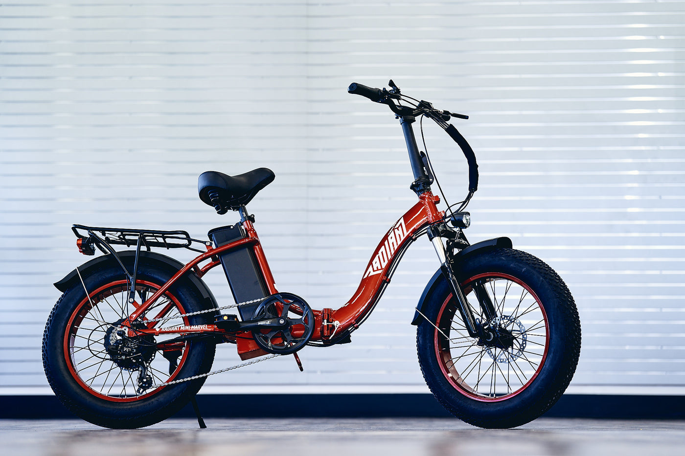 Radiant Mini Marvel Folding Fat-Tire Mini Ebike