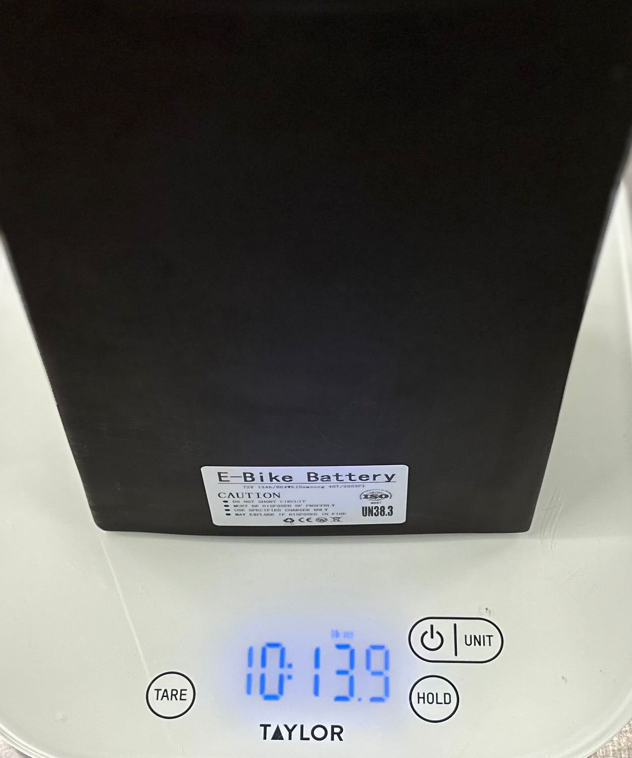 72v 80amp 15Ah 21700 E-bike Battery