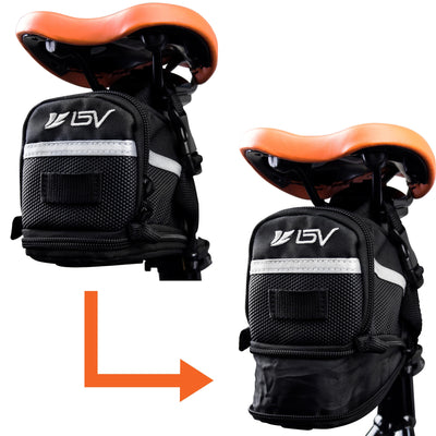 BV Classic Bike Strap-On Saddle Bag - Large / Seat Bag